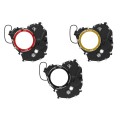 DBK Special Parts (Ducabike) EVO LED Clear Wet Clutch Cover for the Ducati 890 V2 Engine (2025+)